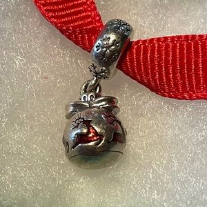 Rare Dangle Reindeer Ornament Pandora Charm